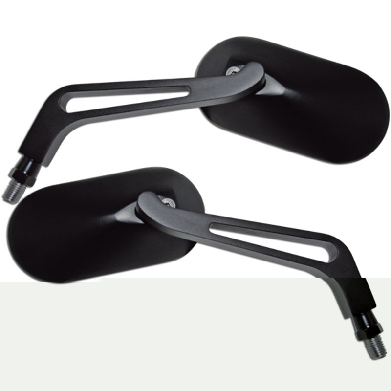 Achteruitkijkspiegel Highsider Smart Oval links/rechts zwart
