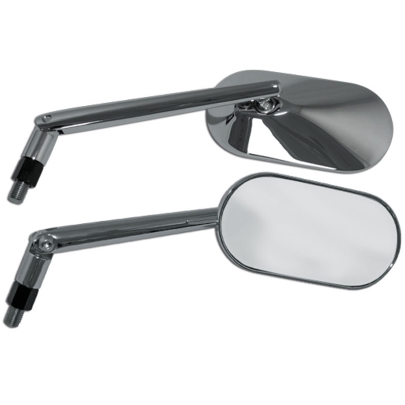 Achteruitkijkspiegel Highsider Smart Agila links/rechts chroom