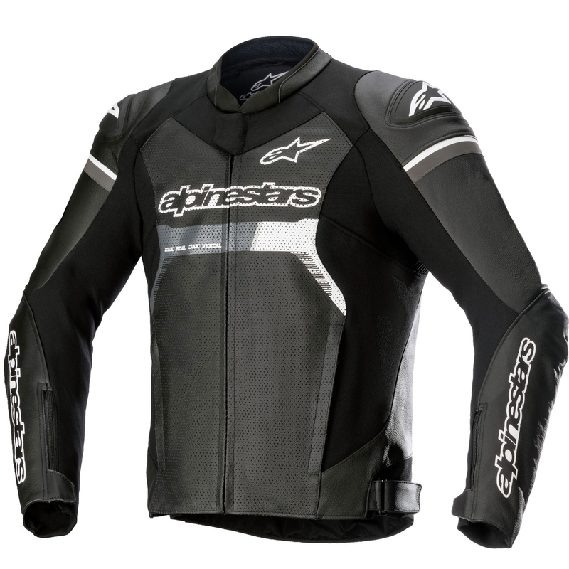 Alpinestars GP Force Airflow leren motorjack zwart