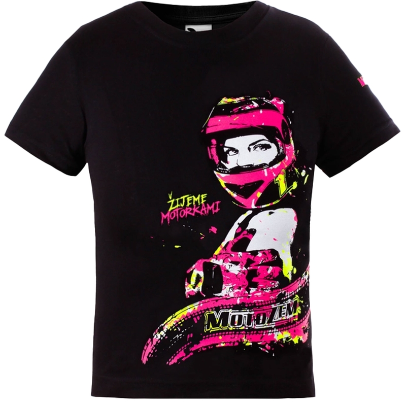 Meisjes t-shirt MotoZem - Wij leven met motoren