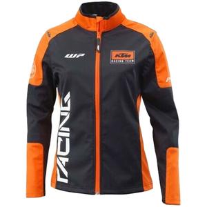 Dames softshelljas KTM Team zwart-oranje