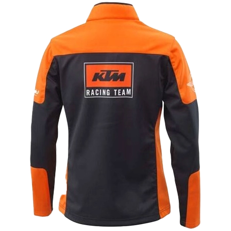 Dames softshelljas KTM Team zwart-oranje