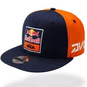 Kinder KTM Flat Cap blauw-oranje
