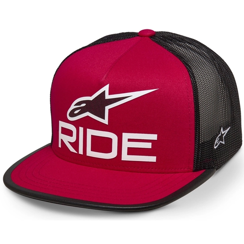 Alpinestars Ride 4.0 ER muts rood-zwart-wit