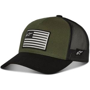 Alpinestars Vlag Snap Hoed groen-zwart
