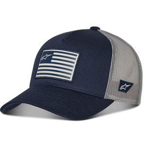Alpinestars Vlag Snap Hoed blauw-grijs
