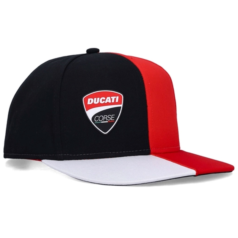 Ducati platte pet rood-zwart-wit
