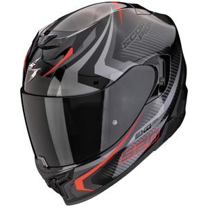 Integraalhelm Scorpion EXO-520 EVO AIR TERRA zwart-zilver-rood