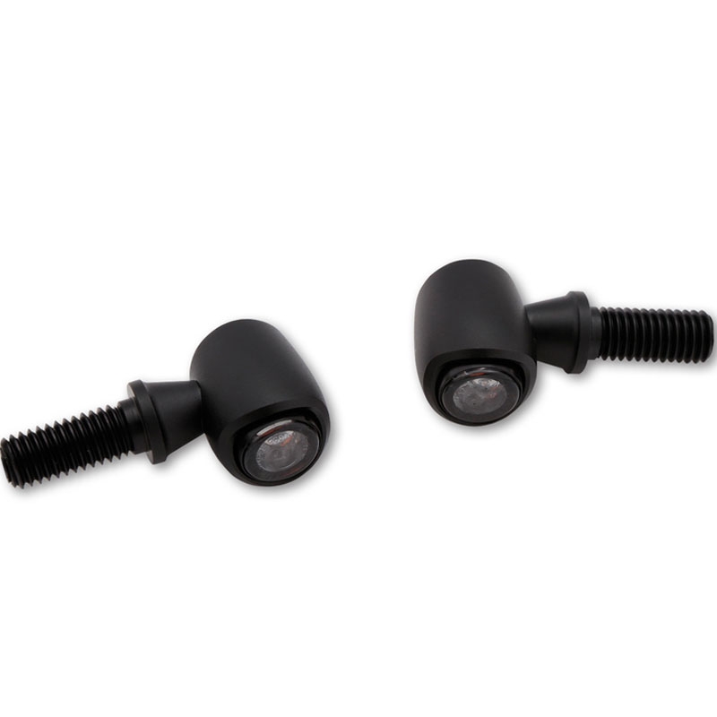 LED-knipperlichten Highsider Nova LED-knipperlicht matzwart 2 stuks