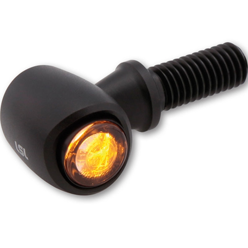 LED-knipperlichten Highsider Nova LED-knipperlicht matzwart 2 stuks