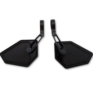 Highsider Nova-Race stuuruiteindespiegels zwart 2 stuks