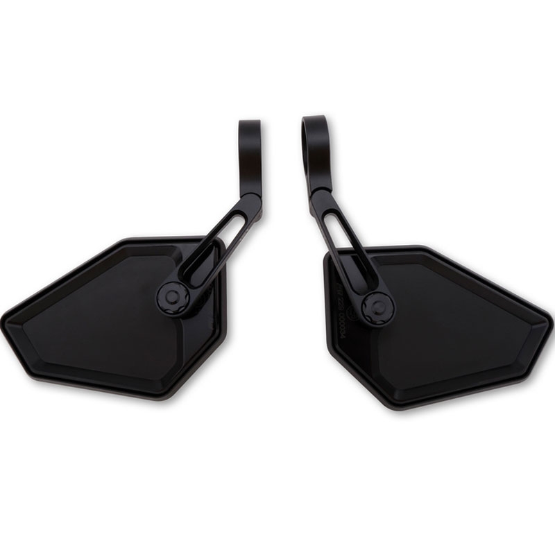 Highsider Nova-Race stuuruiteindespiegels zwart 2 stuks
