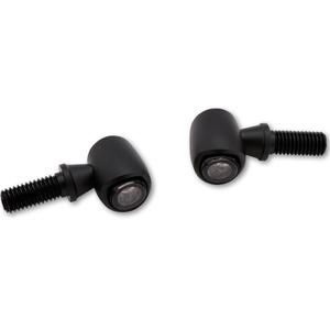 LED-indicatoren Highsider Nova LED-indicator 3in1 matzwart 2 stuks