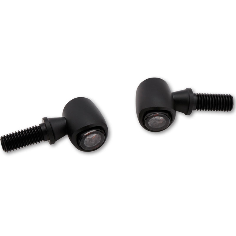 LED-indicatoren Highsider Nova LED-indicator 3in1 matzwart 2 stuks