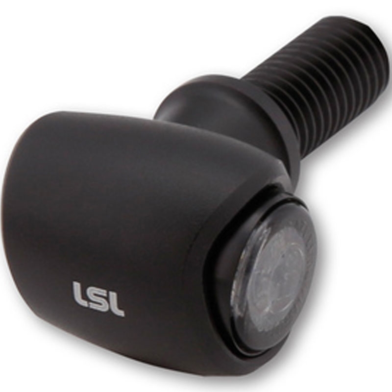 LED-indicatoren Highsider Nova LED-indicator 3in1 matzwart 2 stuks