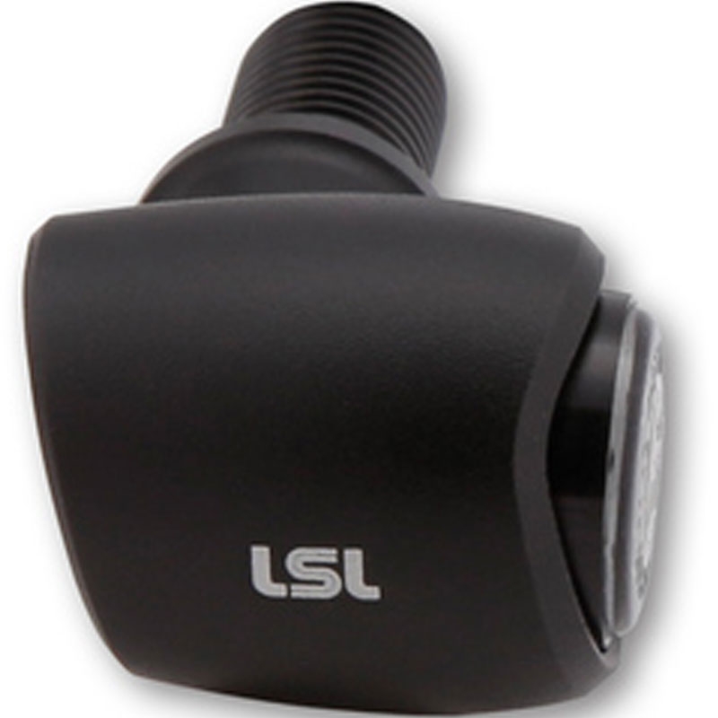 LED-indicatoren Highsider Nova LED-indicator 3in1 matzwart 2 stuks