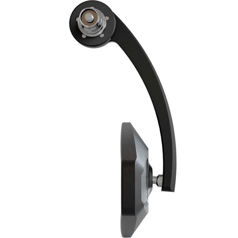 Highsider Booster 2 EVO stuuruiteindespiegel zwart