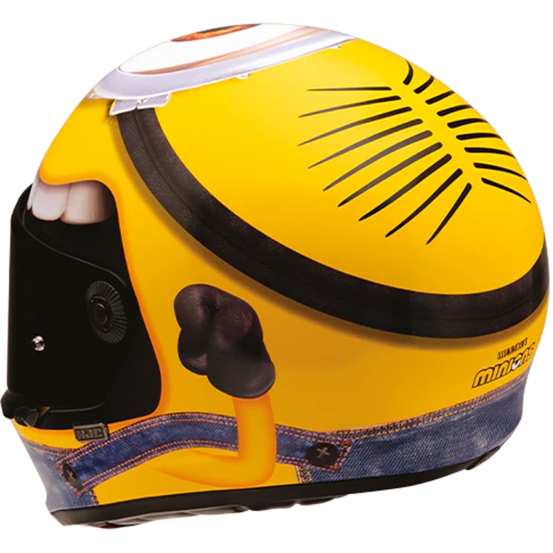 HJC V10 Stuart Minions MC3 integraal motorhelm geel-blauw
