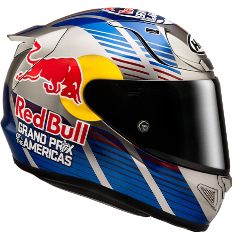 Integraal motorhelm HJC RPHA 12 Red Bull Austin GP II MC21 blauwgrijs