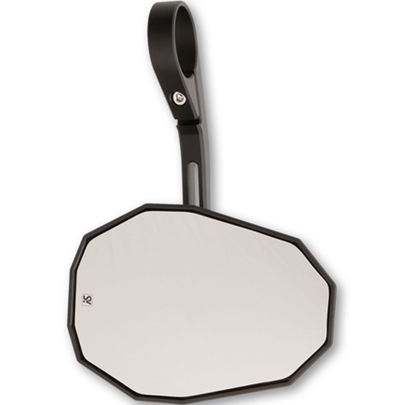 Highsider Smart Straight spiegel met lange arm zwart