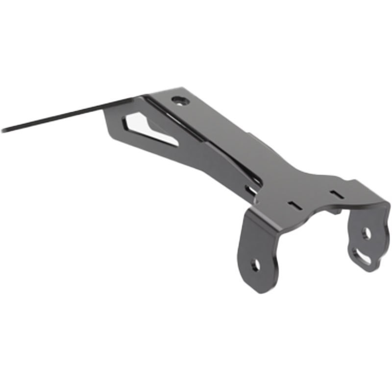 Kentekenplaathouder inclusief verlichting Highsider Akron RS PRO Aprilia zwart