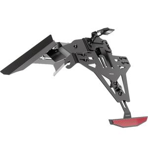 Kentekenplaathouder met verlichting Highsider License Akron RS PRO KTM 1290 SUPER DUKE GT ABS zwart