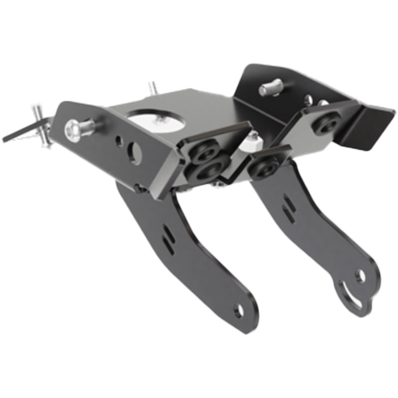 Kentekenplaathouder met verlichting Highsider License Akron RS PRO KTM 690 SMC R zwart