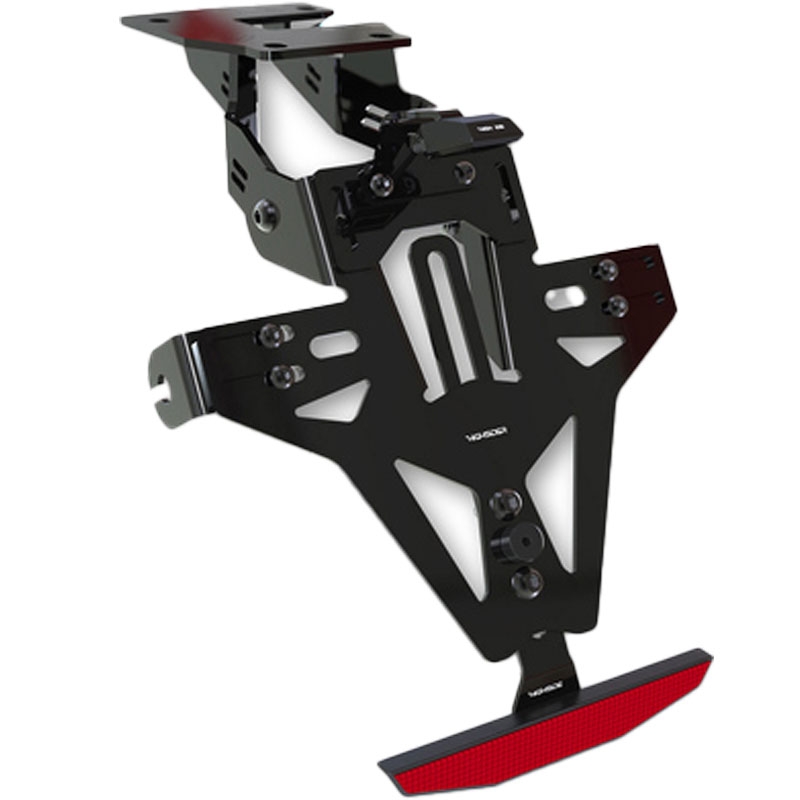Kentekenplaathouder met verlichting Highsider Akron RS PRO Triumph SPEED TRIPLE 1050 zwart