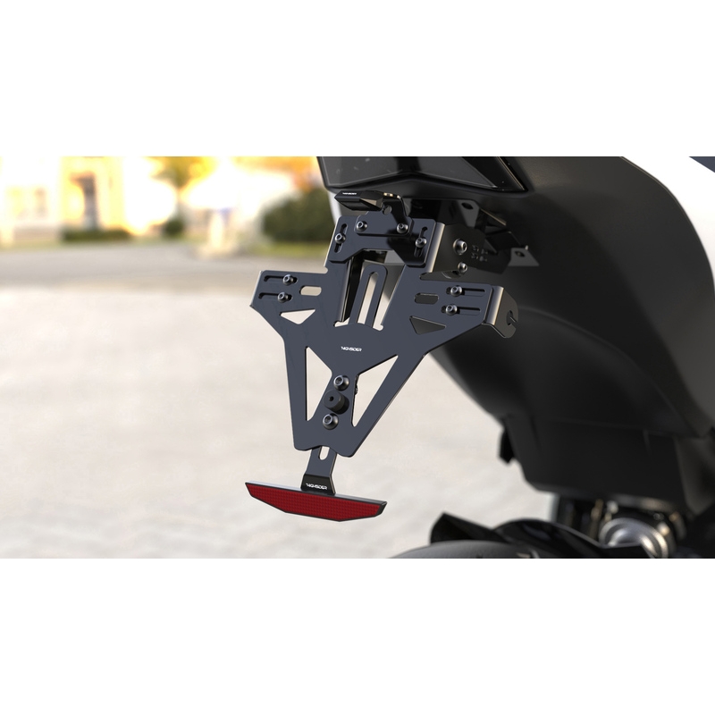 Kentekenplaathouder met verlichting Highsider Akron RS PRO Honda CBR 1000 RR zwart