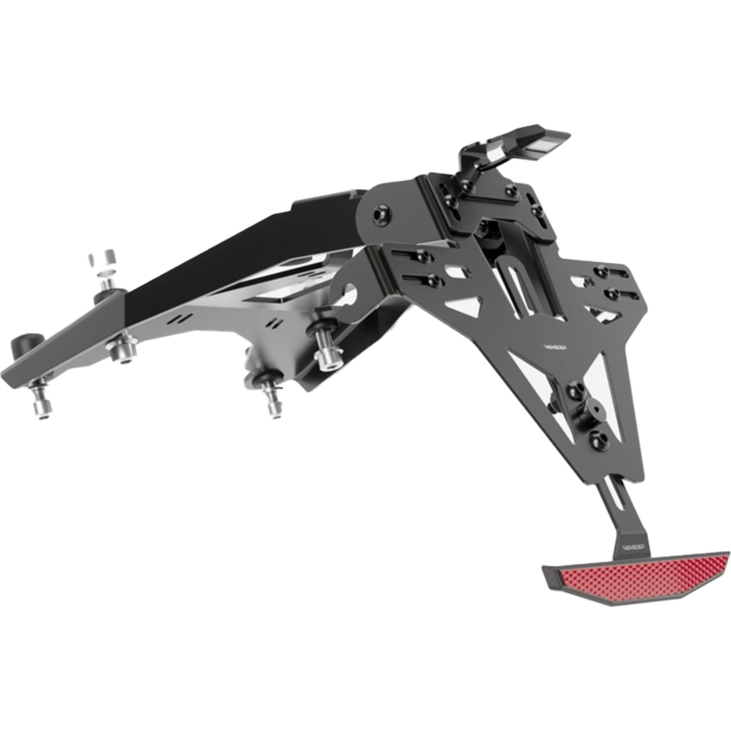 Kentekenplaathouder met verlichting Highsider Akron RS PRO HUSQVARNA 401 zwart