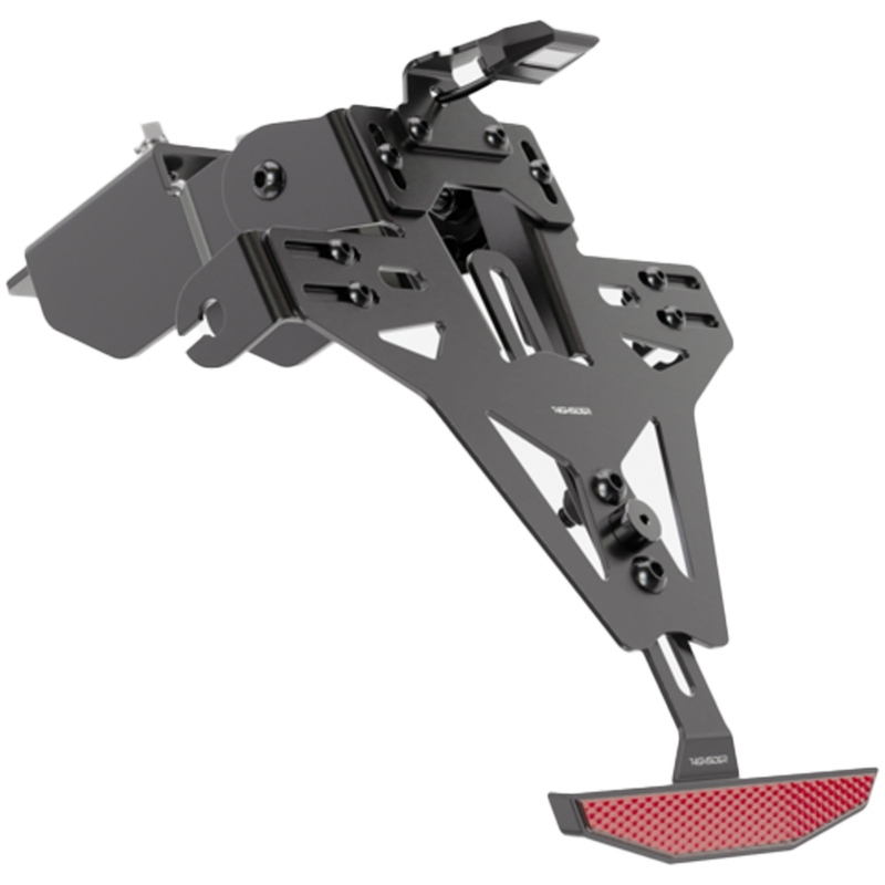 Kentekenplaathouder met verlichting Highsider Akron RS PRO Kawasaki ER-6 F,N zwart