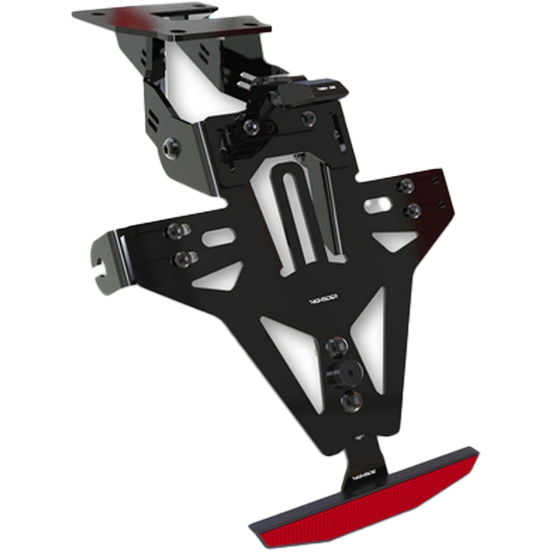 Kentekenplaathouder met verlichting Highsider Akron RS PRO Kawasaki Ninja ZX-10 R zwart