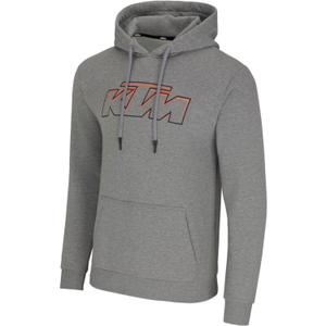 KTM Essential Hoodie lichtgrijs melange