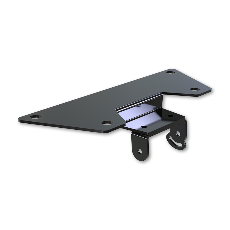 Kentekenplaathouder met verlichting Highsider Akron RS PRO Suzuki SV zwart