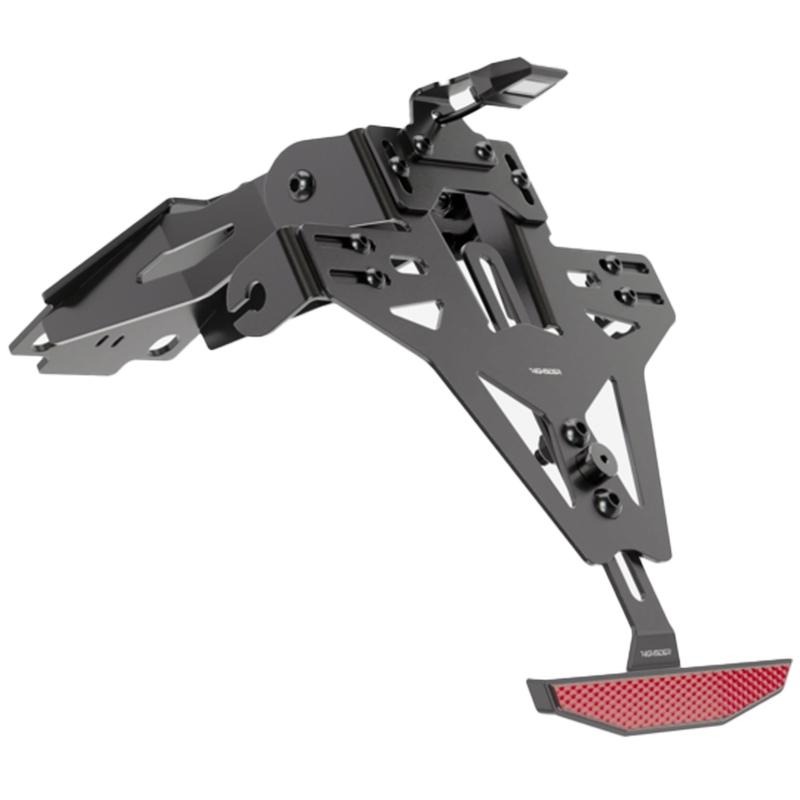 Kentekenplaathouder met verlichting Highsider Akron RS PRO Yamaha MT-07 zwart