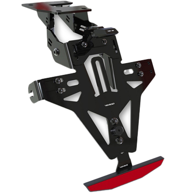 Kentekenplaathouder met verlichting Highsider Akron RS PRO Yamaha MT-09 zwart