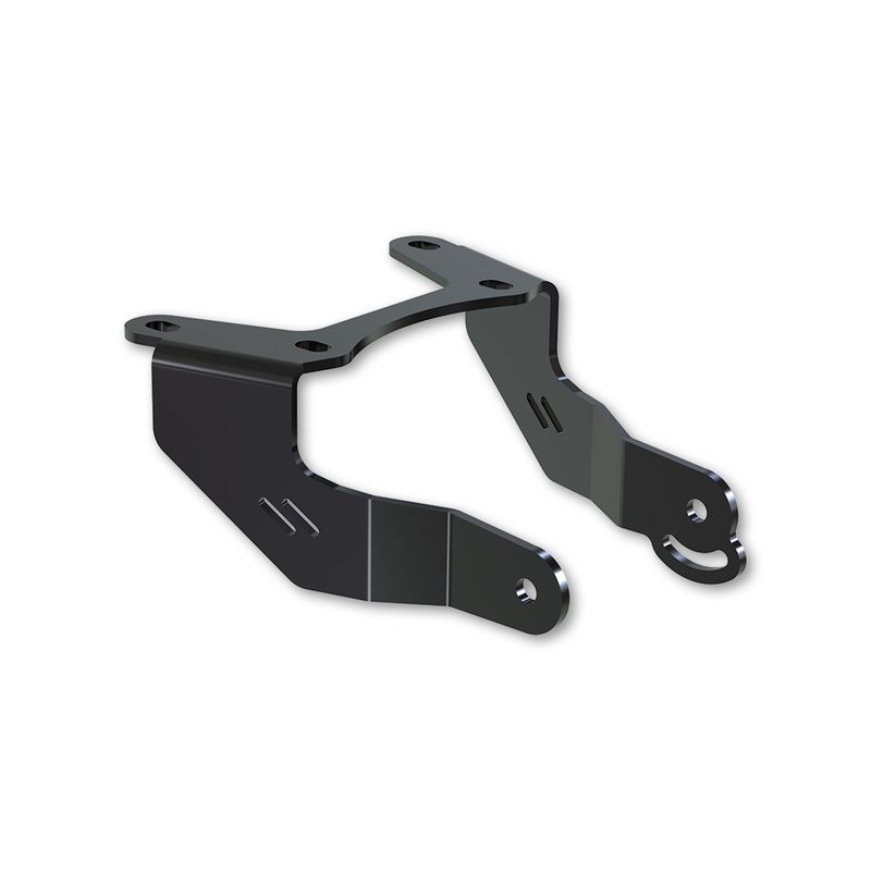 Kentekenplaathouder met verlichting Highsider Akron RS PRO Yamaha MT-09 zwart