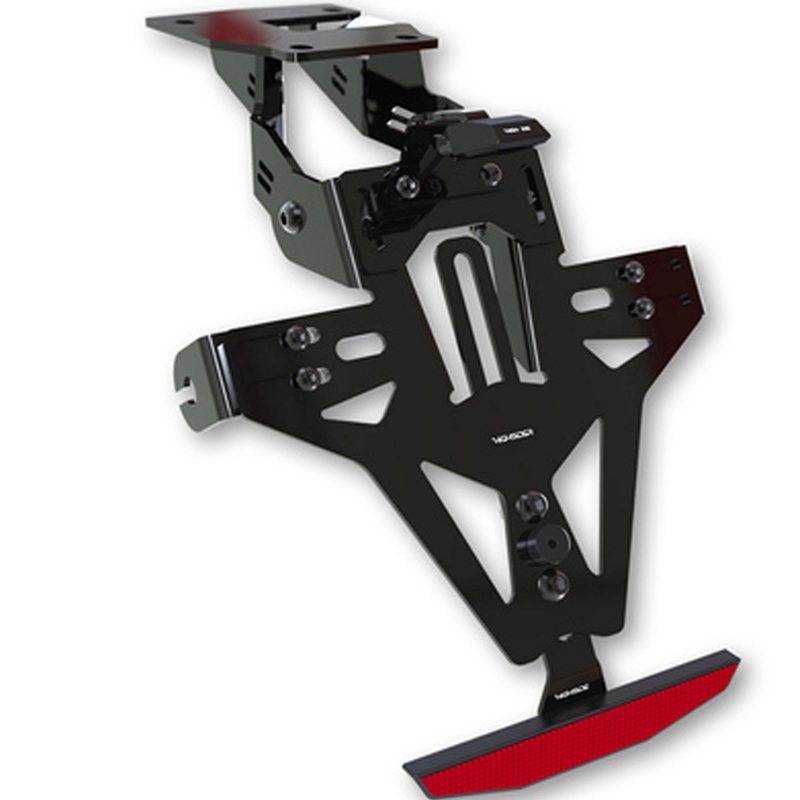 Kentekenplaathouder met verlichting Highsider Akron RS PRO BMW S 1000 R zwart