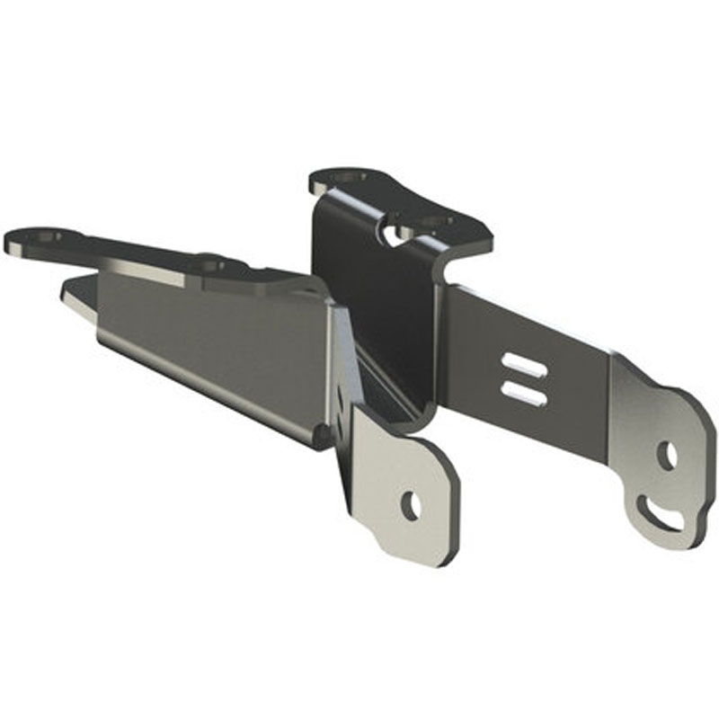 Kentekenplaathouder met verlichting Highsider Akron RS PRO Yamaha Tracer zwart