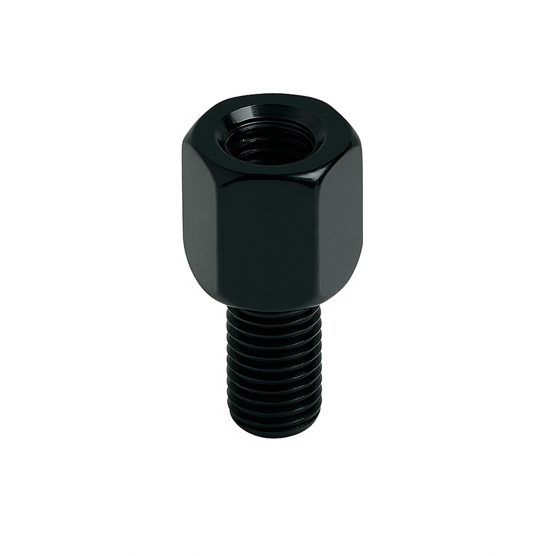 Adapter voor Highsider Smart spiegel van rechtse schroefdraad M8 naar rechtse schroefdraad M10