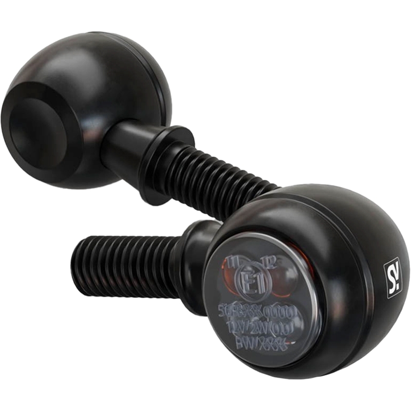 Motorfiets richtingaanwijzers Highsider Smart Circula-S LED 3in1 zwart