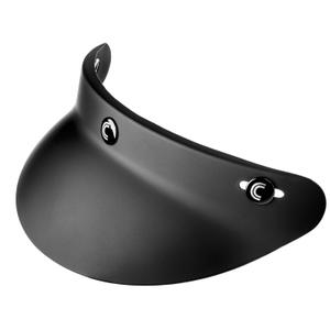 Kort vizier voor Cassida Oxygen/Eso helmen zwart