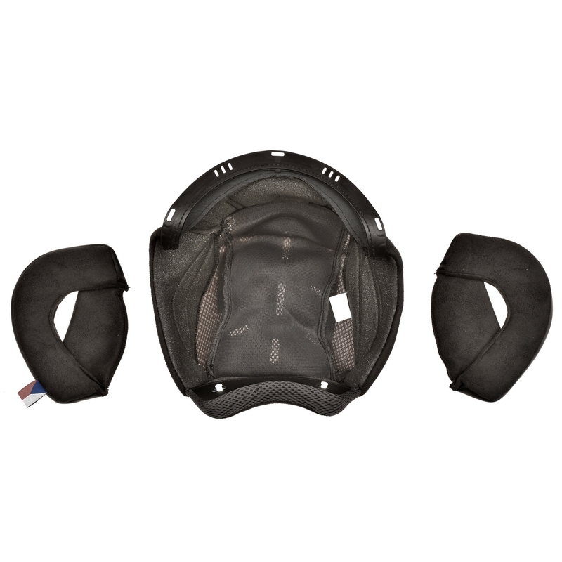 Cassida Oxygen 2.0 helm interieur zwart grijs