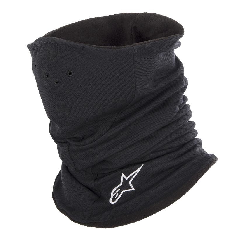 Alpinestars Tech nekwarmer met ventilatieopeningen zwart