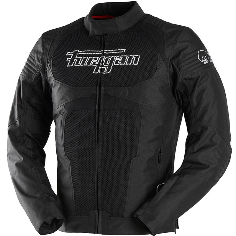 Furygan WB08 Vented + motorjack zwart-wit