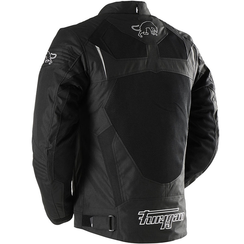 Furygan WB08 Vented + motorjack zwart-wit