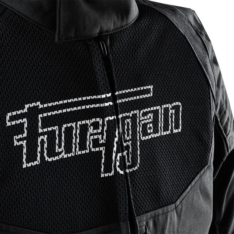 Furygan WB08 Vented + motorjack zwart-wit