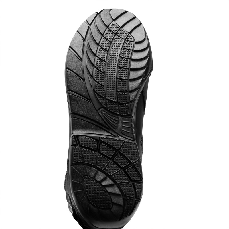 Ozone Rapid motorlaarzen zwart mat