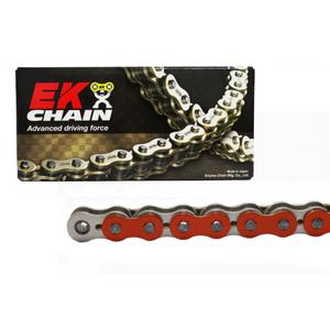 QX-kroužkový řetěz OEM kvality EK /1 L oranžová
