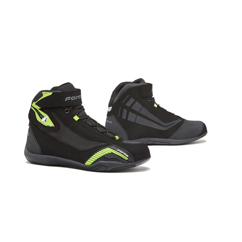 Boty na motorku Forma Genesis černo-fluo žluté